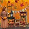 2 Pieces XtraLarge Orange Fringe Backdrop Curtain - 3.2x8 Feet, Orange Backdrop | Orange Streamers for Basketball Party Decorations | Orange Party Decorations, Orange Birthday Decorations